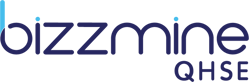 BizzMine QHSE - logo - blue-blue - RGB
