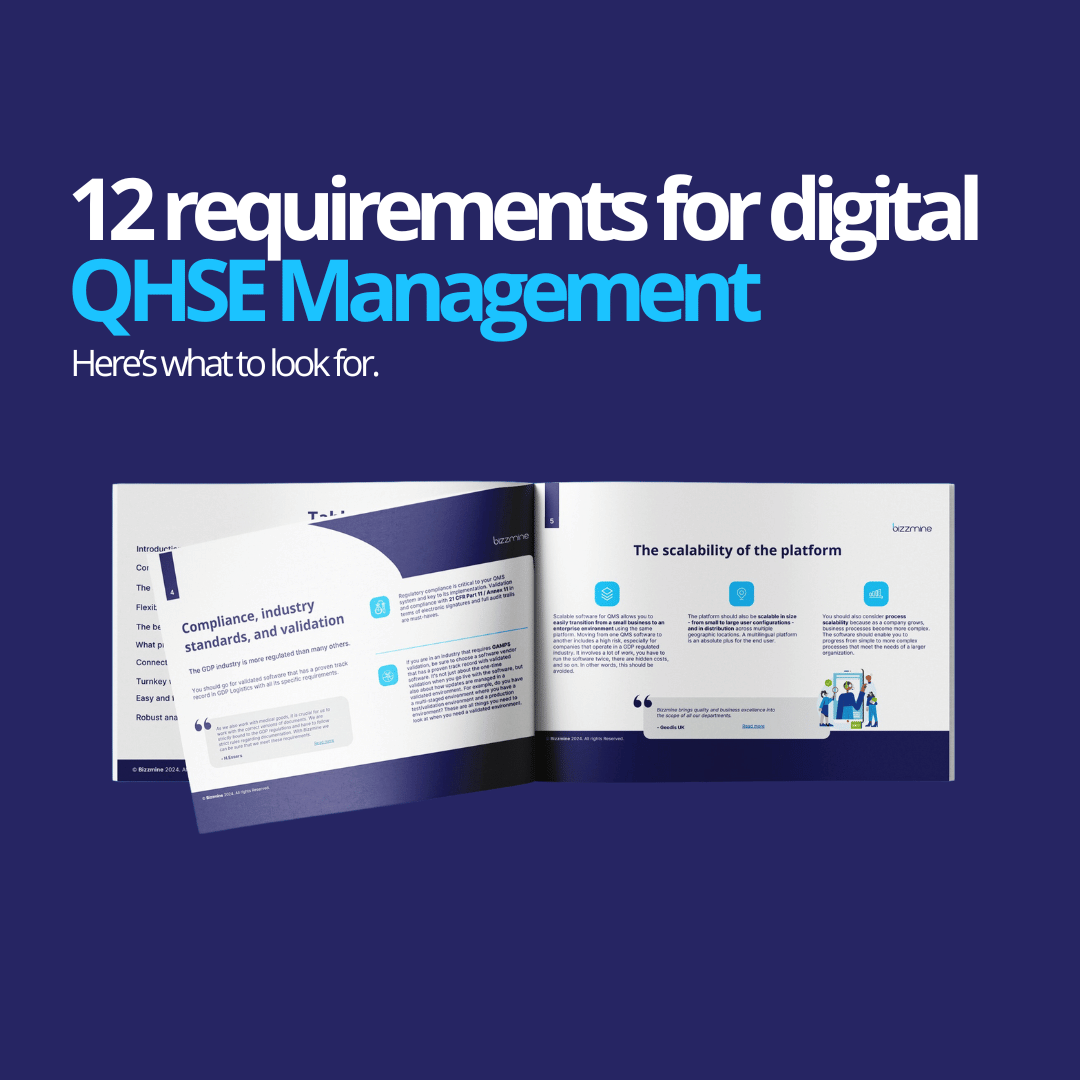 Ebook 12 requirements for a solid digital QHSE Management Middle