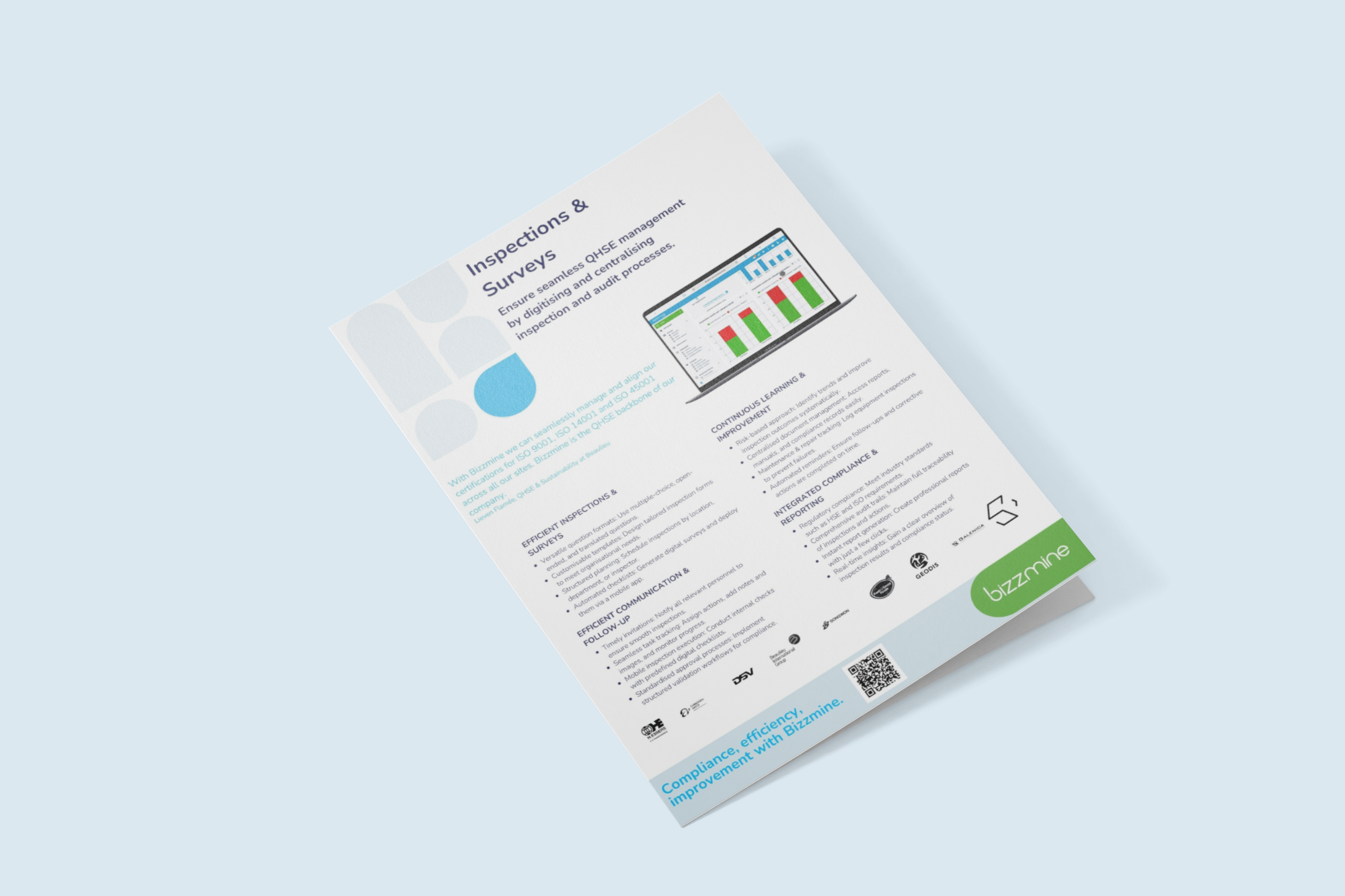 Inspektionssoftware | Digitale Inspektionen & Compliance | Bizzmine